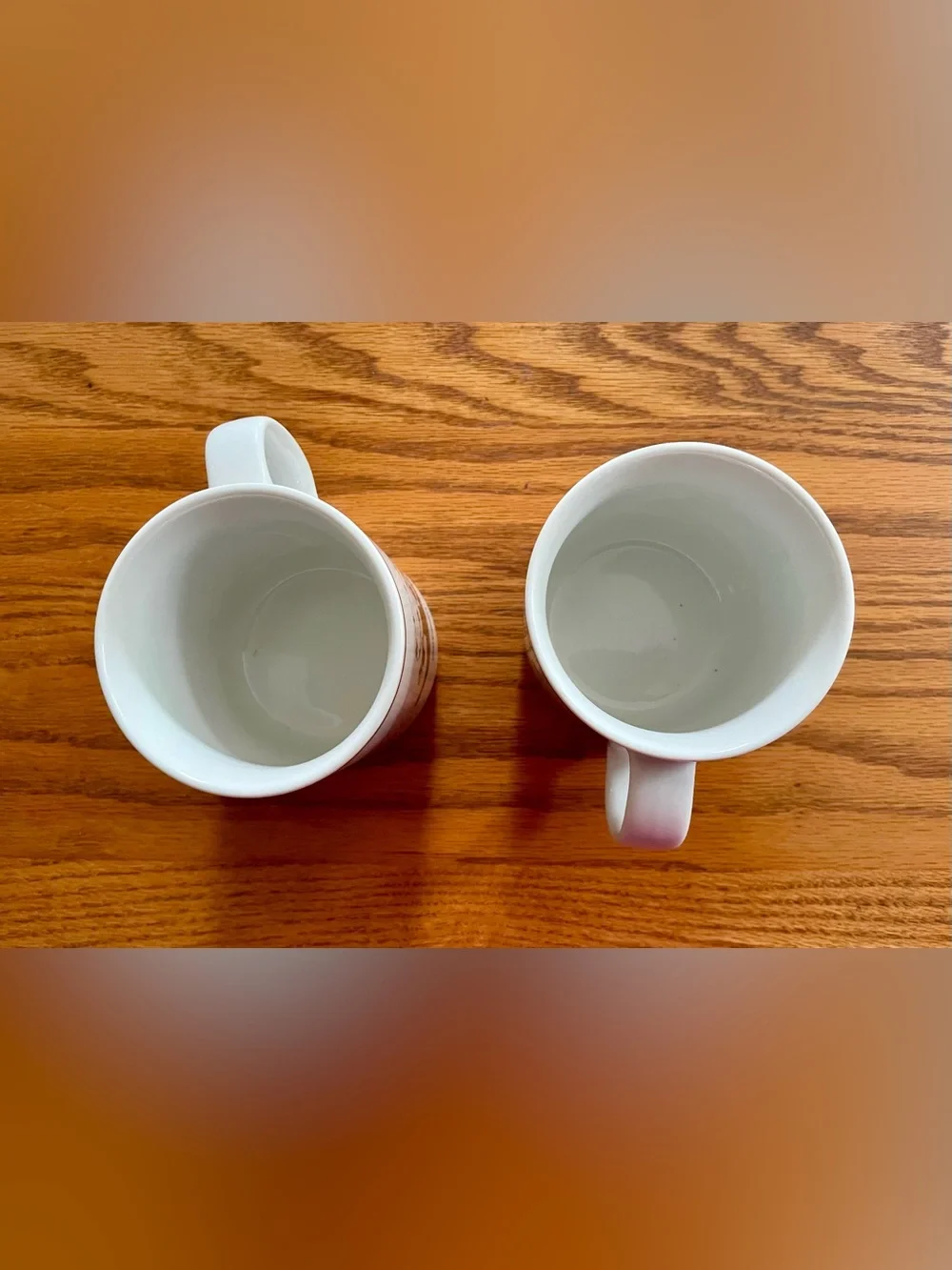 Vintage LTD Commodities set of ceramic mugs - Comet and Blitzen